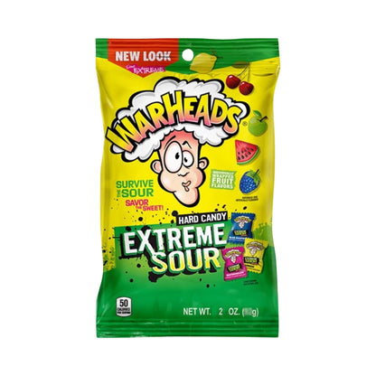 Warheads Hard Candy Extreme Sour Candy