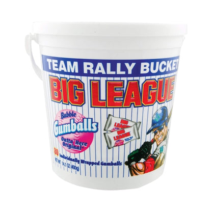 Big League Chew Bubble Gum - Dugout Bucket 80 pieces - Outta Here Original Flavor