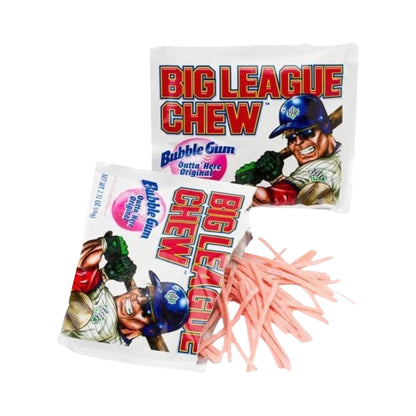 Big League Chew Bubble Gum - Outta' Here Original Flavor