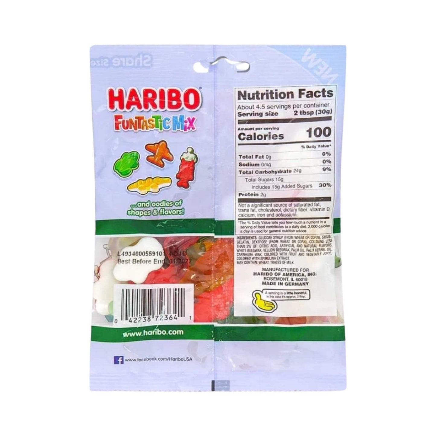 Haribo Funtastic Mix 5oz Bag