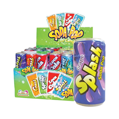 Soda Pop Fizzy Candy 6 Pack