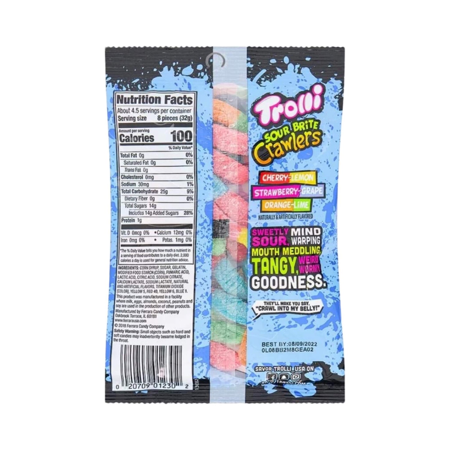 Trolli Sour Brite Crawlers 5oz Bag