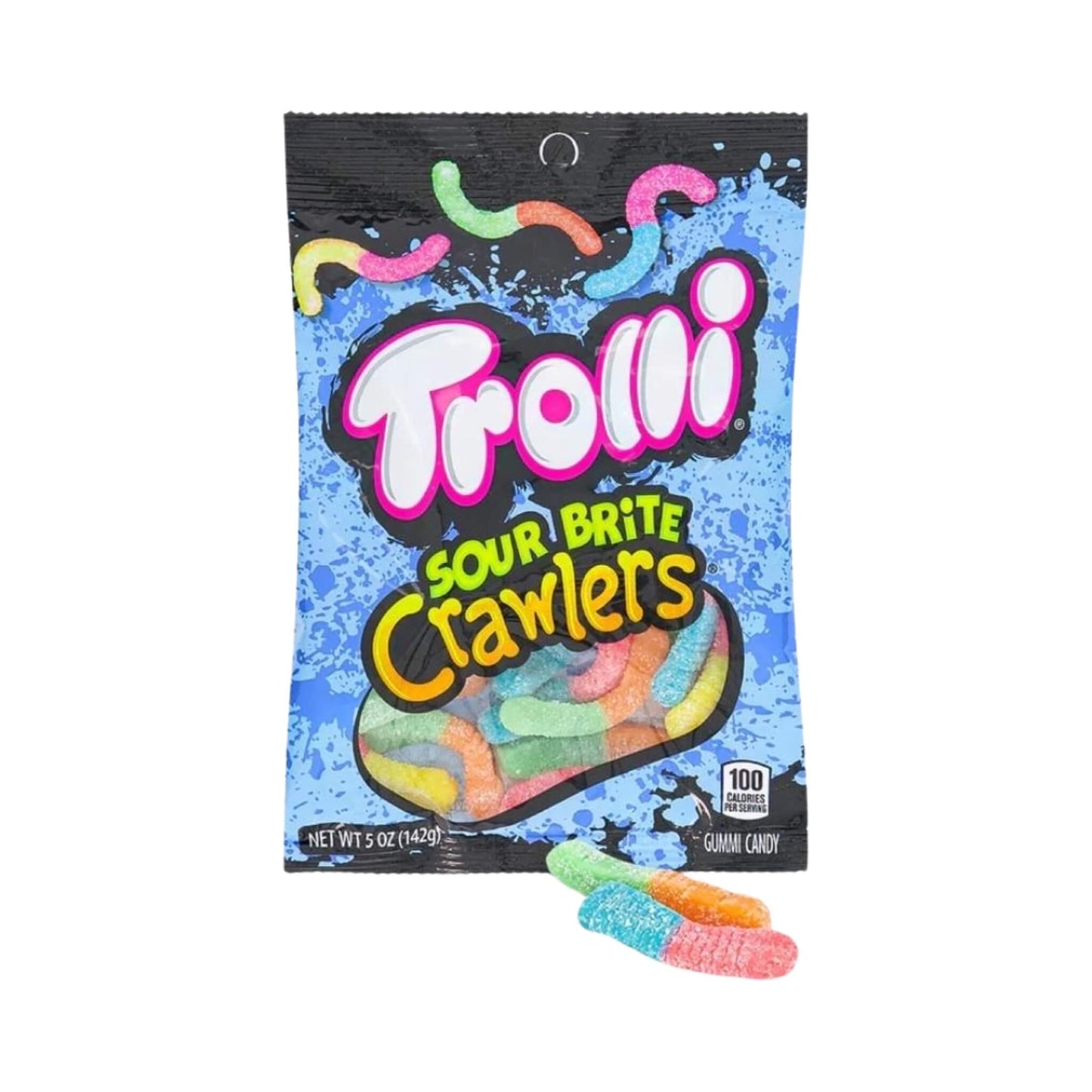 Trolli Sour Brite Crawlers 5oz Bag