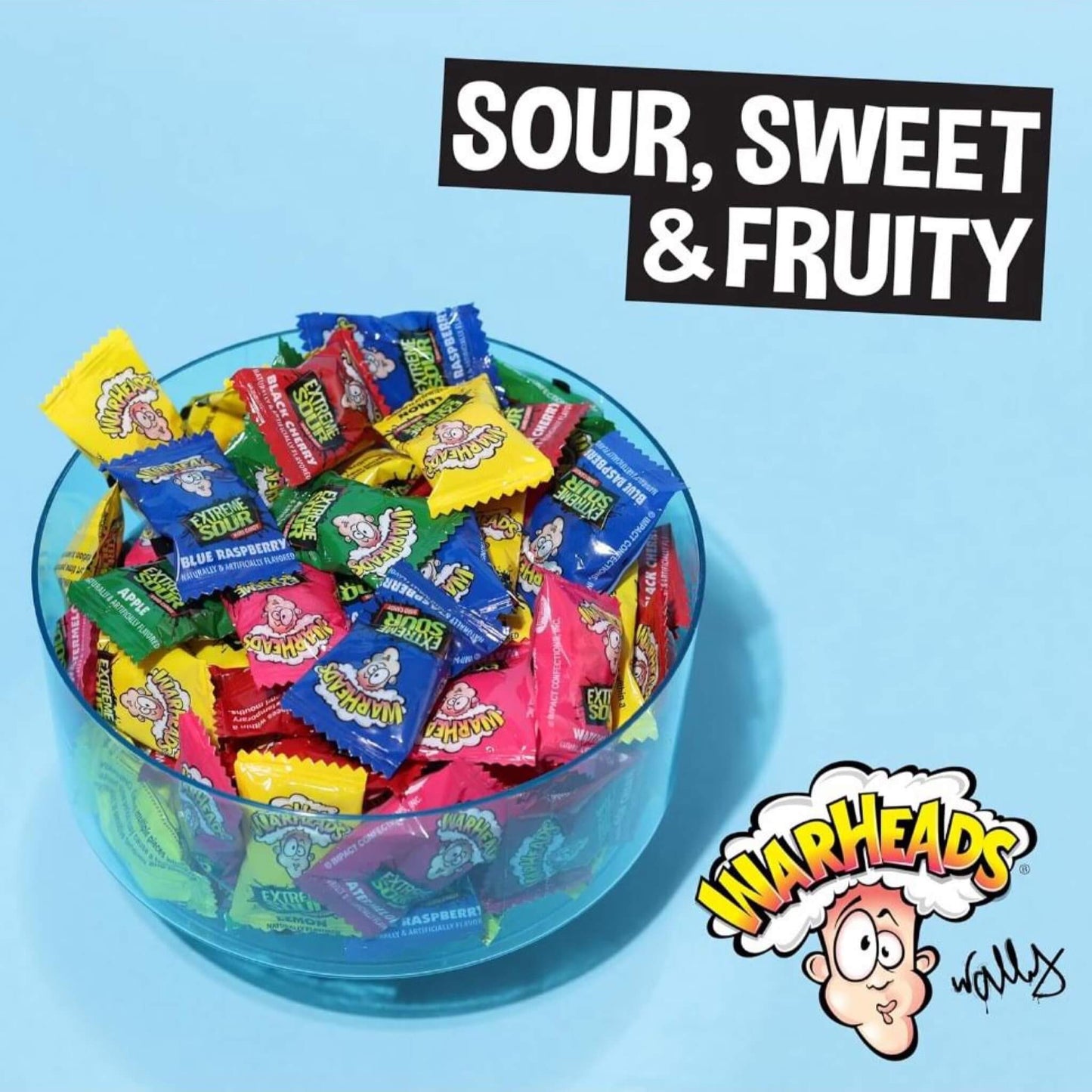 Warheads Hard Candy Extreme Sour Candy